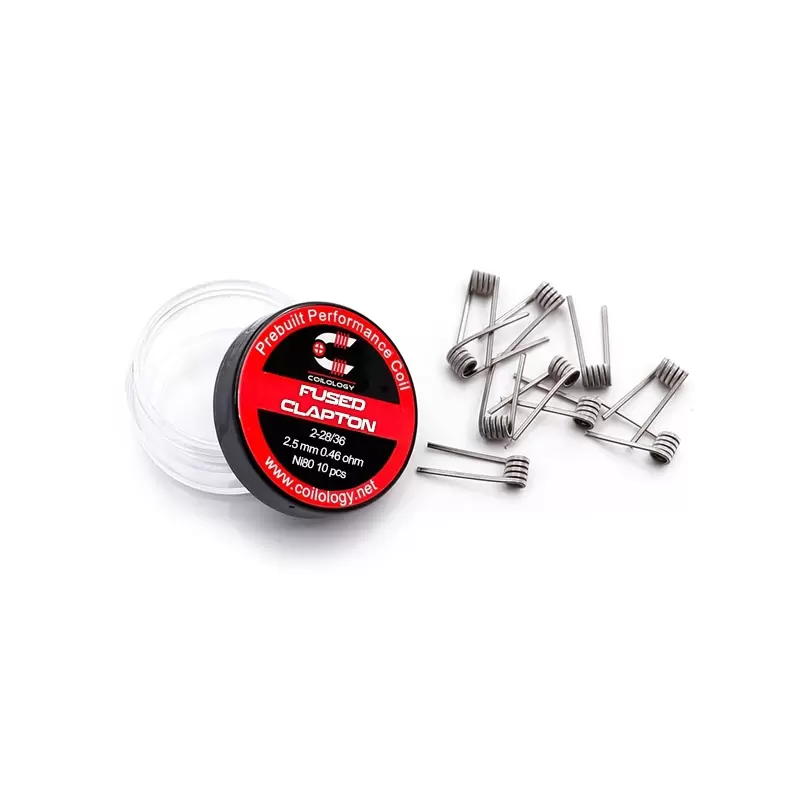 Rezistente Fused Clapton SS316L  Coilology pachet 10