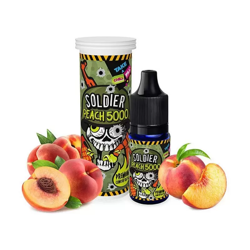 Aroma CHILL PILL - Soldier Peach 5000 10 ml