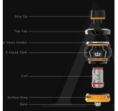 Atomizor Crown 5 Uwell negru