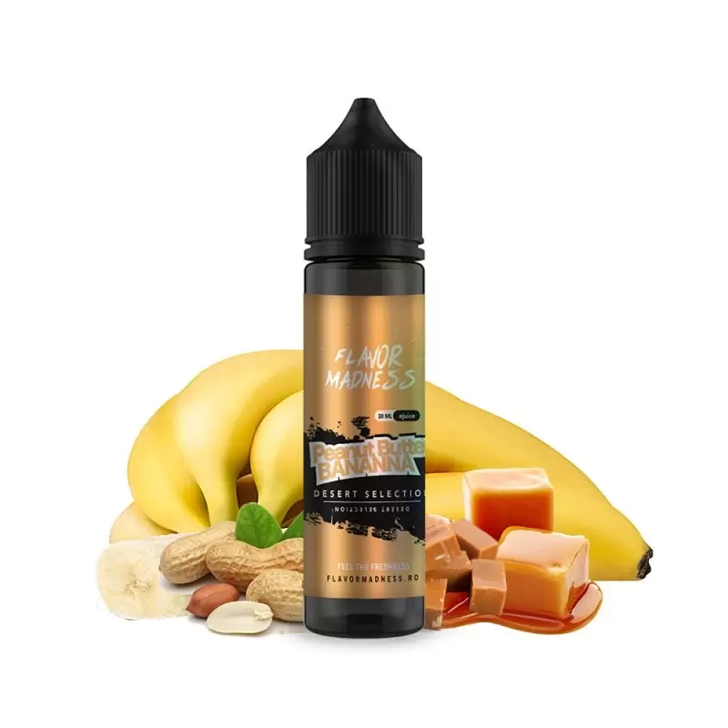 Lichid Flavor Madness Peanut Butter Bananna 30 ml