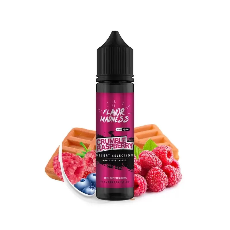 Lichid Flavor Madness Crumble Raspberry 30 ml