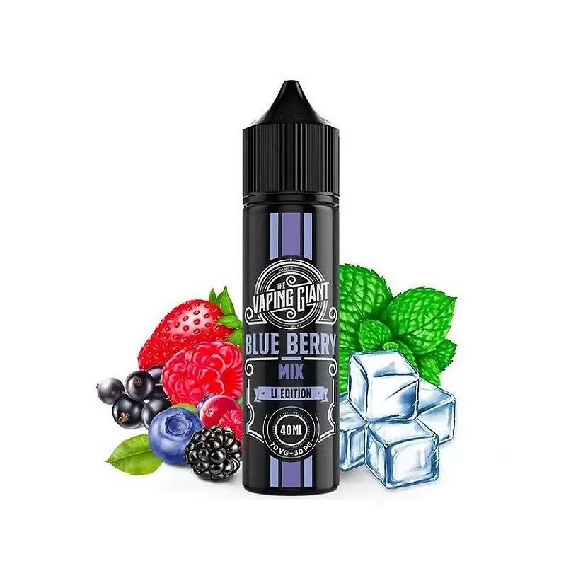 Lichid The Vaping Giant - Blue Berry Mix 40 ml