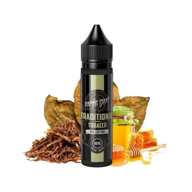 Lichid The Vaping Giant - Traditional Tobacco 40 ml