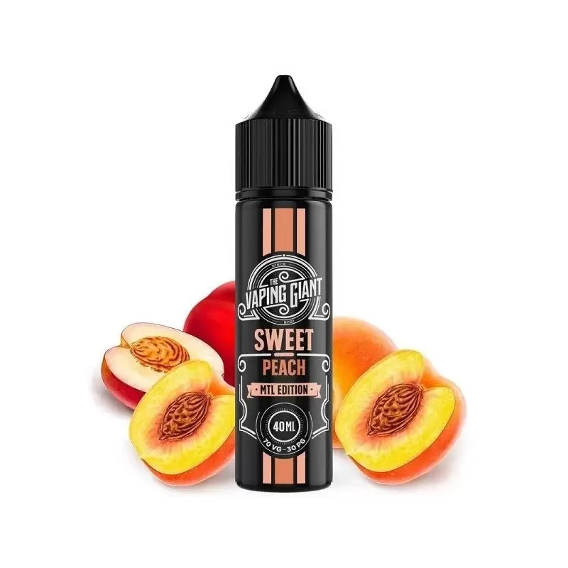 Lichid The Vaping Giant - Sweet Peach 40 ml