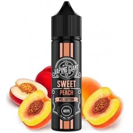 Lichid The Vaping Giant - Sweet Peach 40 ml