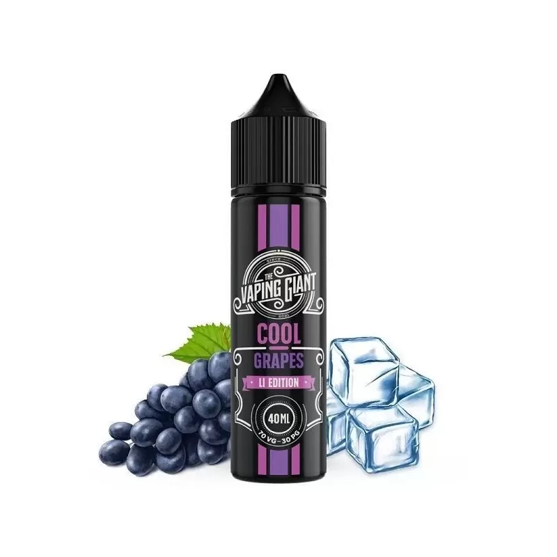 Lichid The Vaping Giant - Cool Grapes 40 ml