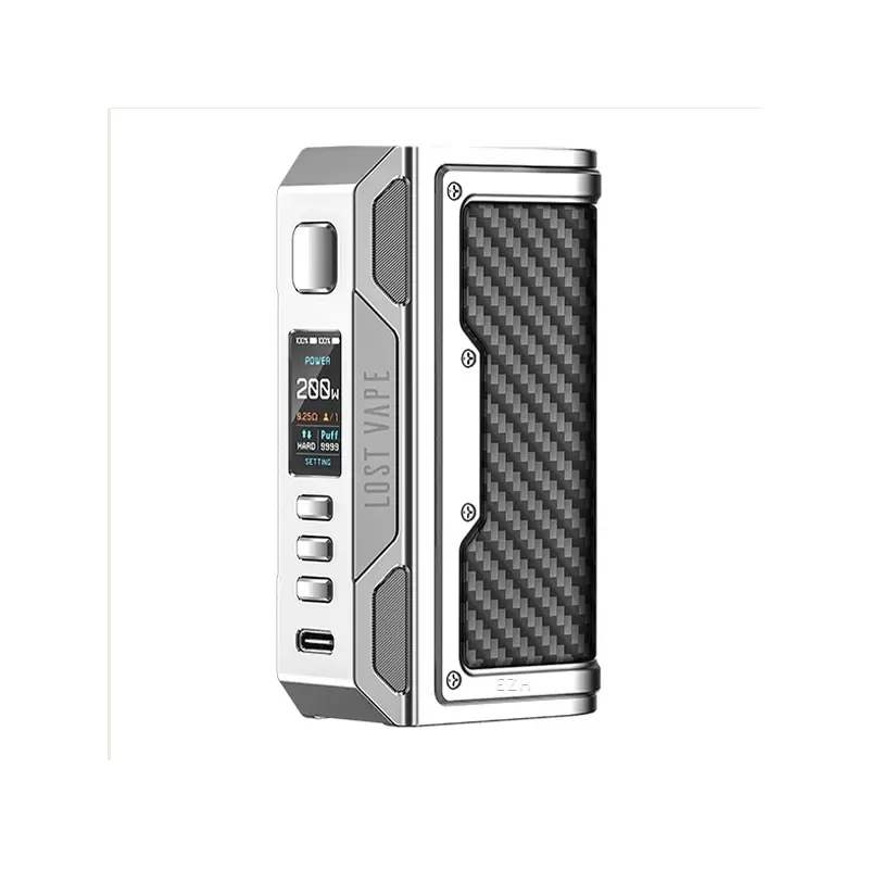 Mod Thelema Quest Lost Vape - Silver Carbon Fiber