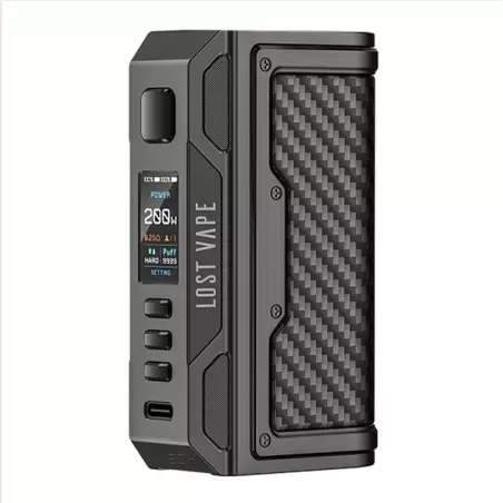 Mod Thelema Quest Lost Vape - Black Carbon Fiber