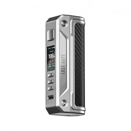 Mod Thelema Solo Lost Vape - Silver Carbon Fiber