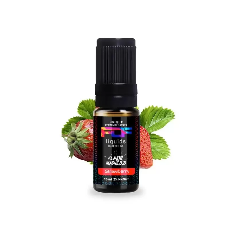 Lichid FoF 10 ml - Strawberry 20 mg NicSalt