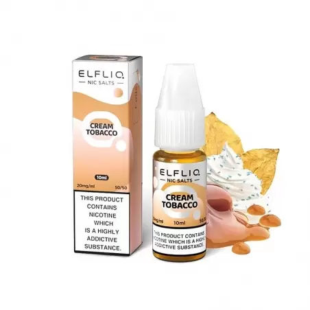 Lichid Elfliq 10 ml - Snoow Tobacco 20 mg NicSalt