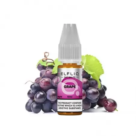 Lichid Elfliq 10 ml - Grape 20 mg NicSalt