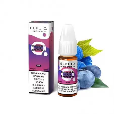 Lichid Elfliq 10 ml - Blueberry Sour Raspberry 20 mg NicSalt