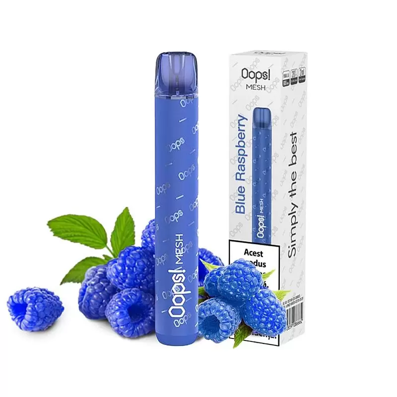 Oops! Mesh - 2% Blue Raspberry