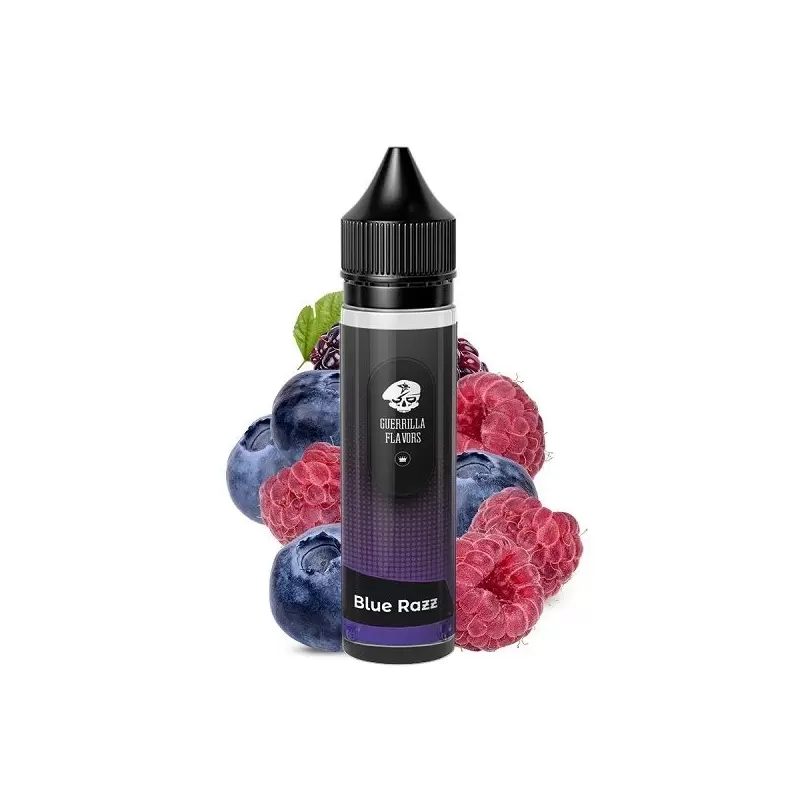 Lichid Guerilla Puff Bar 40ml - Blue Razz