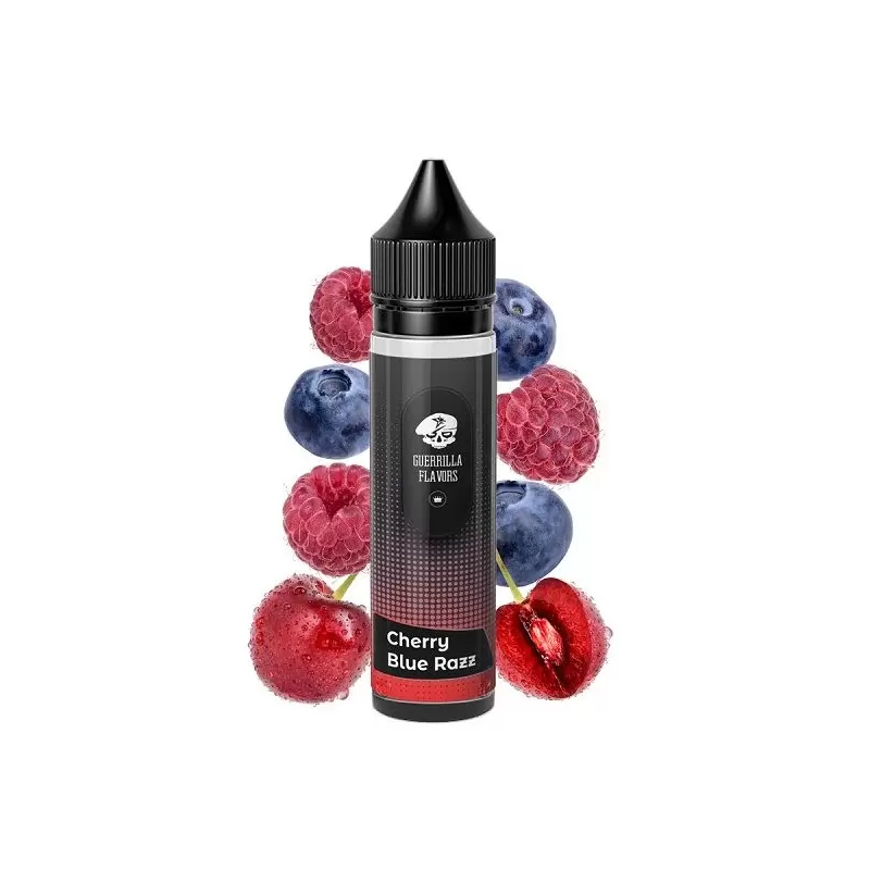 Lichid Guerilla Puff Bar 40ml - Cherry Blue Razz