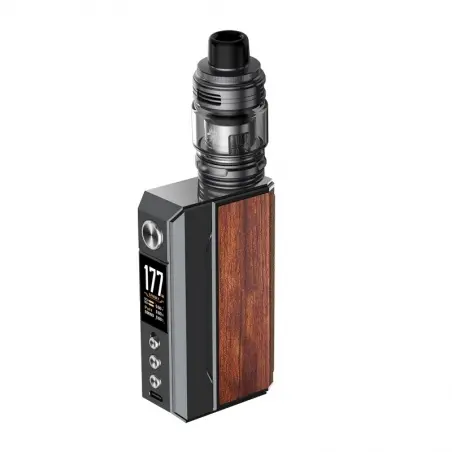 Kit Drag 4 Voopoo - Gunmetal Rose Wood