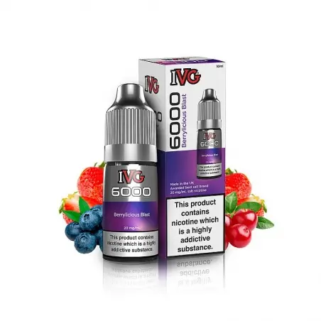 Lichid IVG 6000 Salt - Berrylicious Blast 10ml 20mg