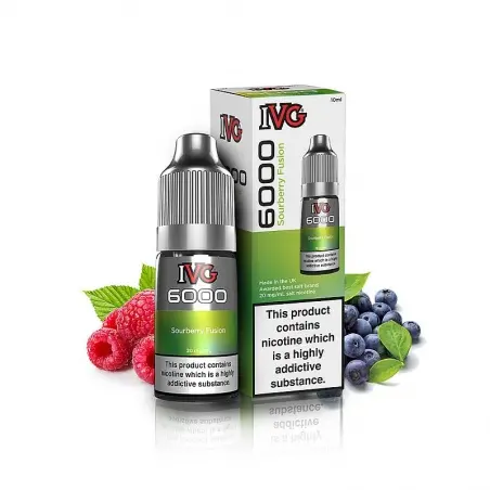 Lichid IVG 6000 Salt - Sourberry Fusion 10ml 20mg