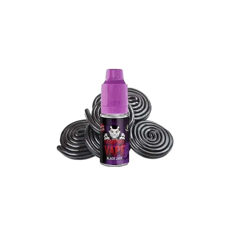 Lichid Vampire Vape 10 ml - Black Jack 12 Mg