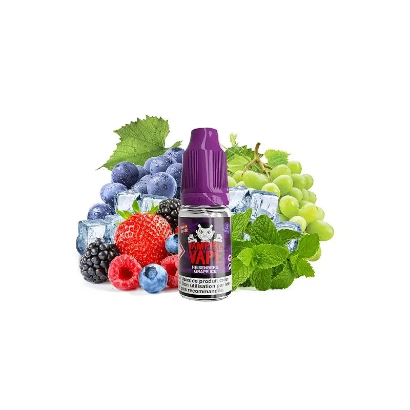 Lichid Vampire Vape 10 ml - Grape Ice 12 Mg