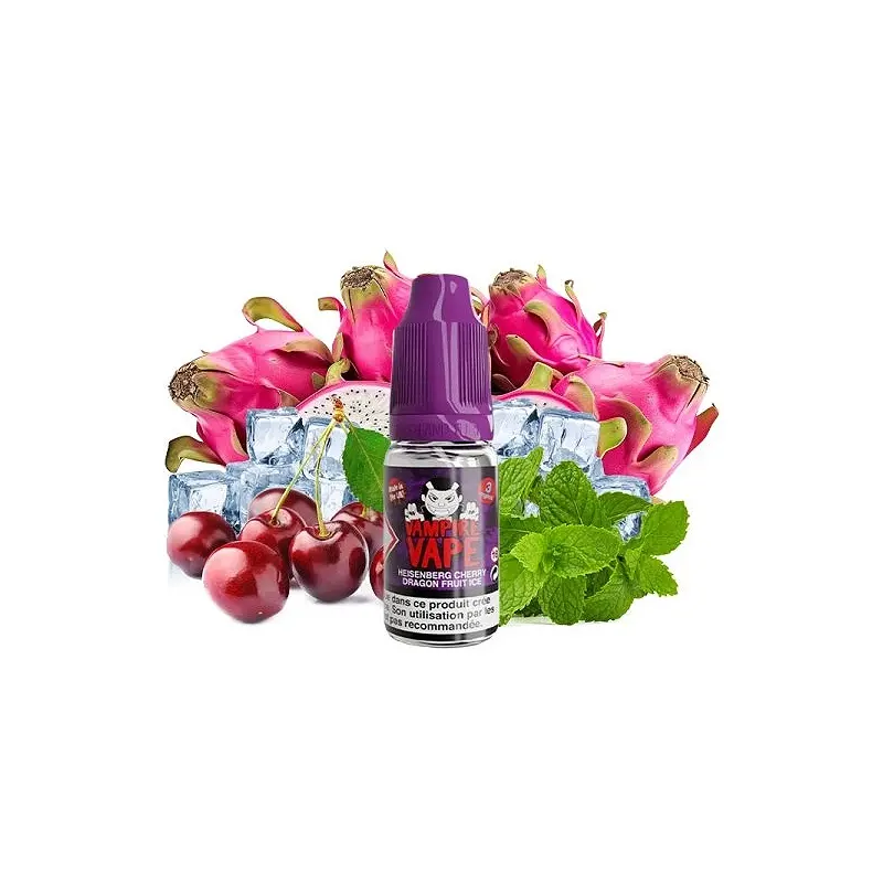 Lichid Vampire Vape 10 ml - Heisenberg Cherry Dragon Ice 12 Mg