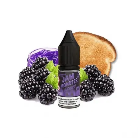 Lichid Monster Vape 10 ml - Blackberry 20 Mg NicSalt