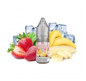 Lichid Monster Vape 10 ml - Strawberry Banana Ice 20 Mg NicSalt