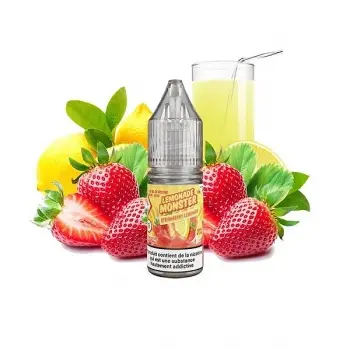 Lichid Monster Vape 10 ml - Strawberry Lemonade 20 Mg NicSalt