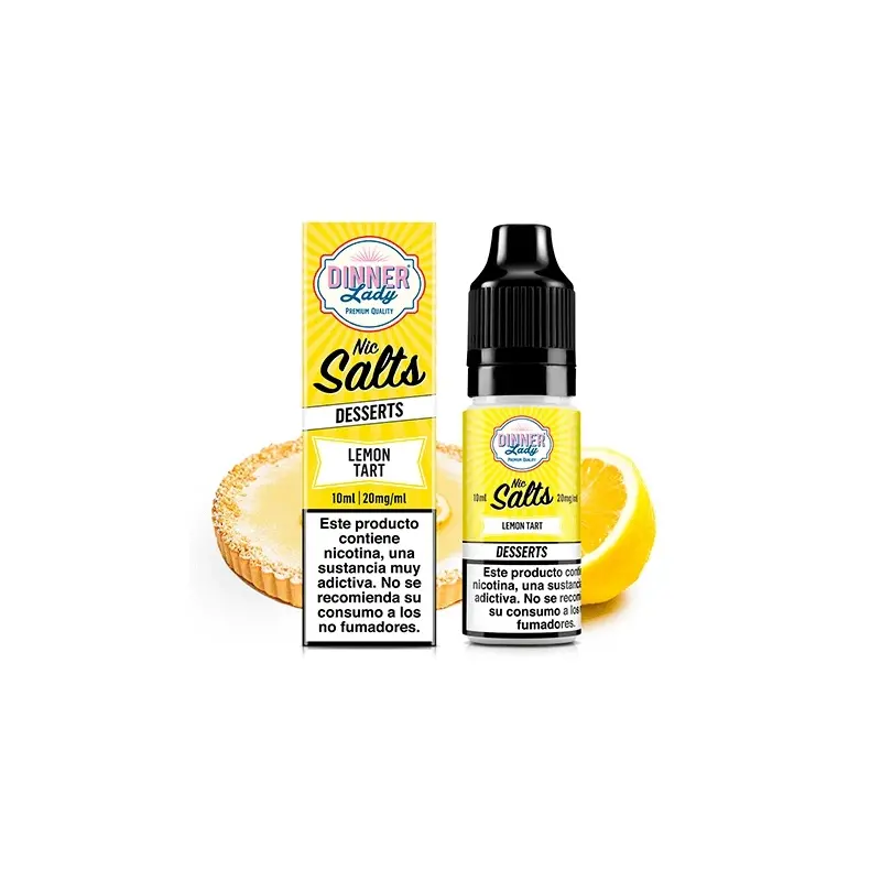 Lichid Dinner Lady 10 ml - Lemon Tart 20 Mg NicSalt