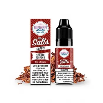 Lichid Dinner Lady 10 ml - Smooth Tobacco 20 Mg NicSalt