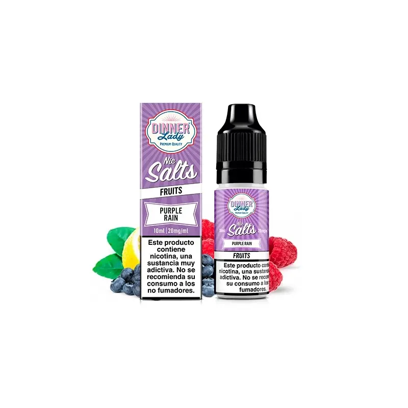 Lichid Dinner Lady 10 ml - Purple Rain 20 Mg NicSalt