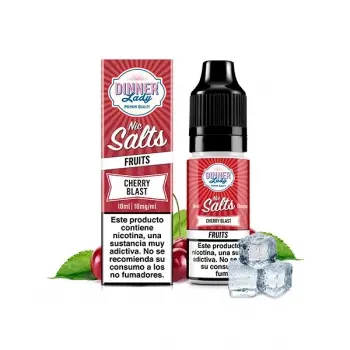 Lichid Dinner Lady 10 ml - Cherry Blast 20 Mg NicSalt