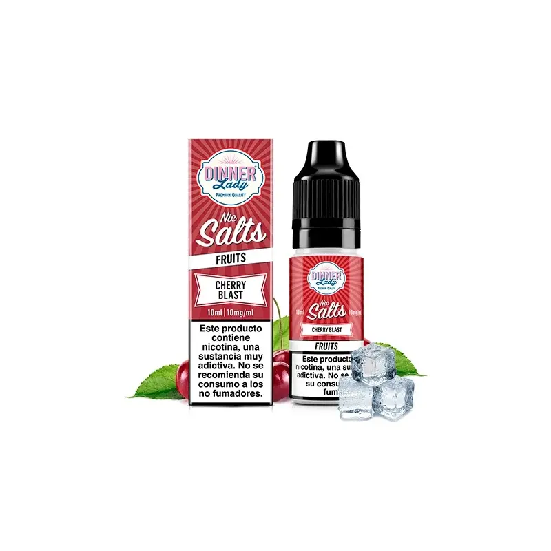 Lichid Dinner Lady 10 ml - Cherry Blast 20 Mg NicSalt