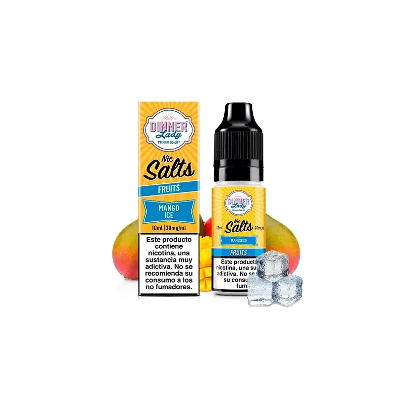 Lichid Dinner Lady 10 ml - Mango Ice 20 Mg NicSalt