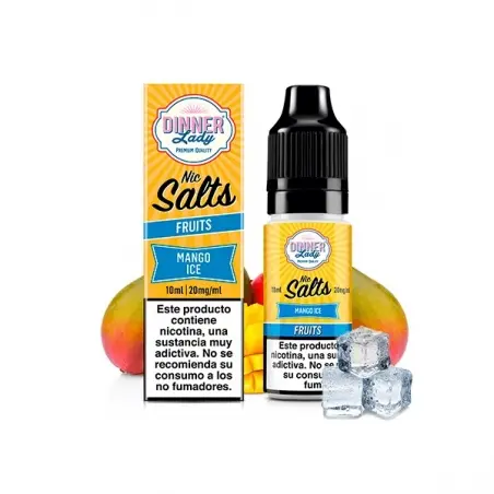 Lichid Dinner Lady 10 ml - Mango Ice 20 Mg NicSalt