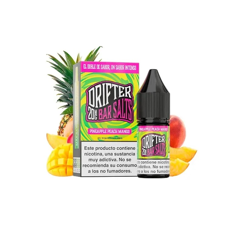 Lichid Drifter Bar Salts 10 ml - Pineapple Peach Mango 20 Mg NicSalt