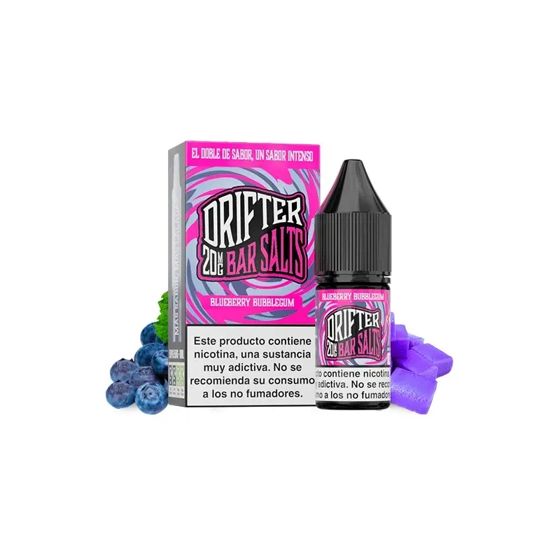 Lichid Drifter Bar Salts 10 ml - Blueberry Bubblegum 20 Mg NicSalt