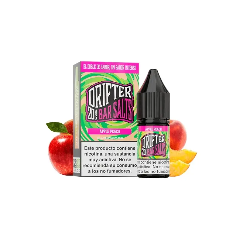 Lichid Drifter Bar Salts 10 ml - Apple Peach 20 Mg NicSalt