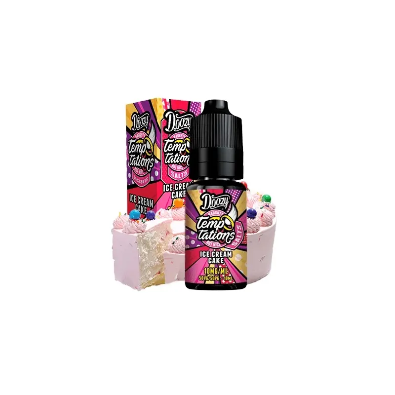 Lichid Doozy Temptations Salts 10 ml - Ice Cream Cake 20 Mg NicSalt