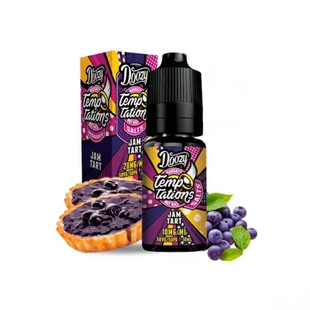 Lichid Doozy Temptations Salts 10 ml - Jam Tart 20 Mg NicSalt