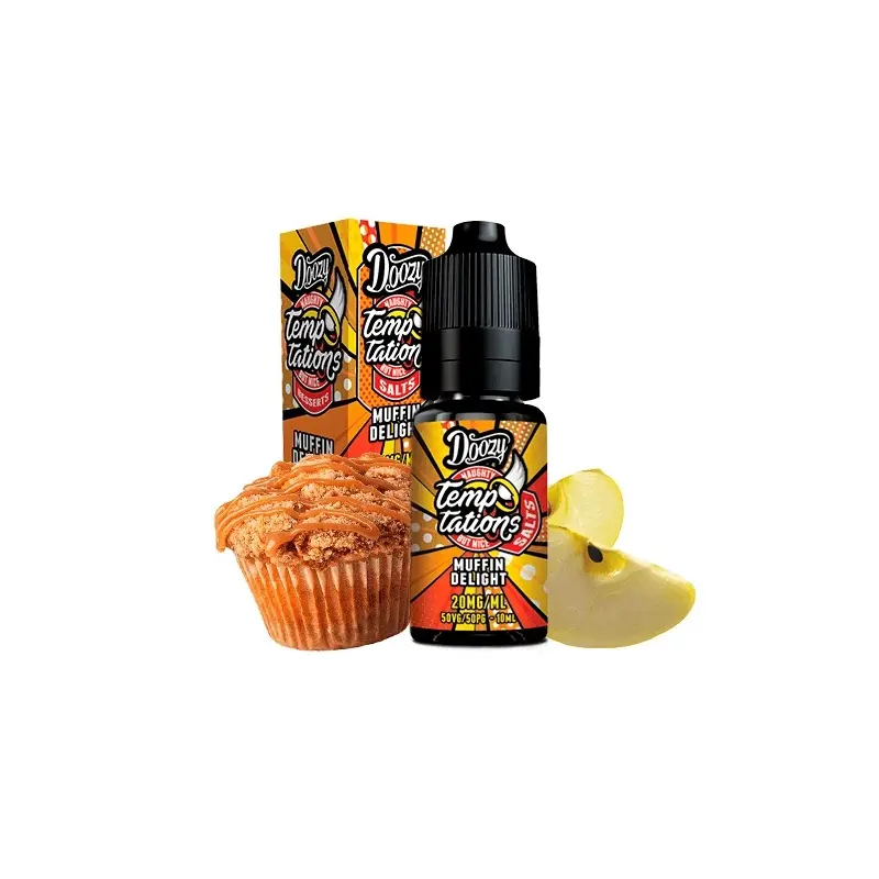 Lichid Doozy Temptations Salts 10 ml - Muffin Delight 20 Mg NicSalt