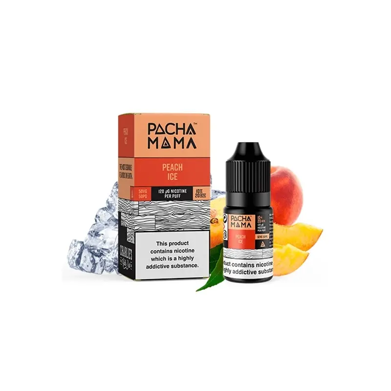 Lichid Pachamama 10 ml - Peach Ice 20 Mg NicSalt