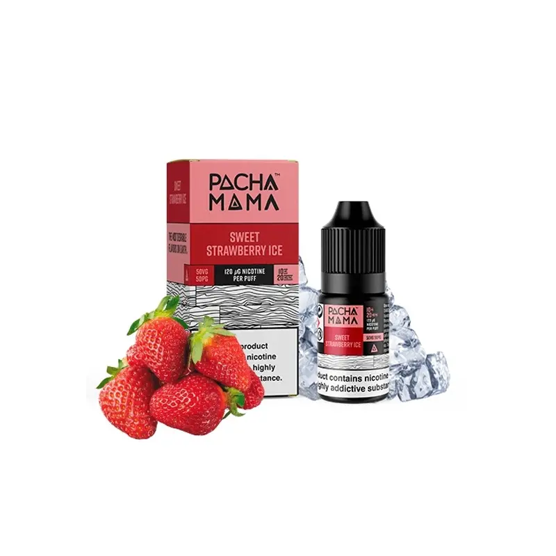 Lichid Pachamama 10 ml - Sweet Strawberry Ice 20 Mg NicSalt