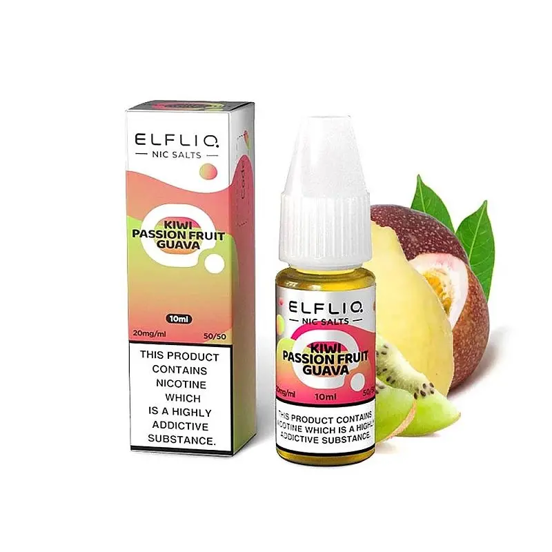 Lichid Elfliq 10 ml - Kiwi Passionfruit Guava 20 mg NicSalt