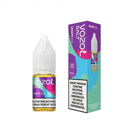 Lichid Vozol Salt 20mg 10ml - Grape Ice