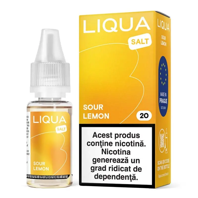 Lichid Liqua Salt 10ml - Sour Lemon