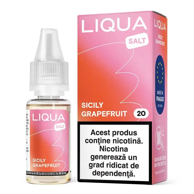 Lichid Liqua Salt 10ml - Sicily Grapefruit