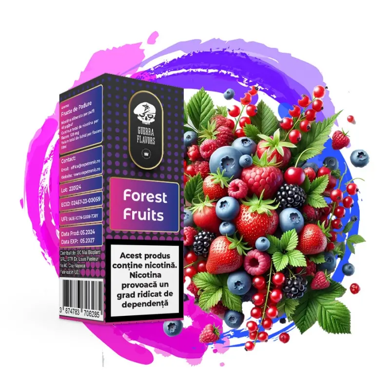 Lichid GuerraLiq 10 ml - FOREST FRUITS