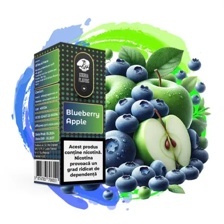 Lichid GuerraLiq 10 ml - BLUEBERRY APPLE